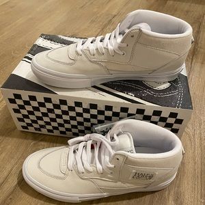 Vans Skate Half Cab White
